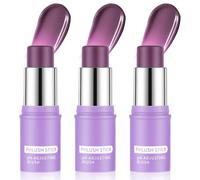 LOPHE Blush Stick pH-Attivato, 3 Pezzi PH Blush Multi Uso Blush Stick, Rosa Blush Crema Fard Tinta, Finitura Naturale, per Guancia, Occhi e Labbra