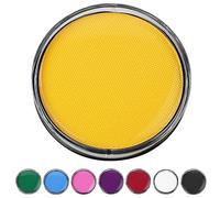LOPHE Body Paint, 30g Truccabimbi Face Paint Colori Trucco Bambini, Sicuro e Lavabile, Pittura del Corpo Pittura Viso Professionale Colori per Pancia Gravidanza, Halloween, Carnevale, Festa(16#Giallo)