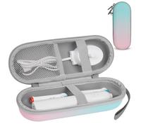 LOPHE Custodia per Spazzolino Elettrico, Custodia Spazzolino Elettrico Borsa da Viaggio Per Spazzolino Elettrico Oral-Serie B, Porta Spazzolino Da Viaggio Con Cordino E Borsa a Rete(Colore sfumato)
