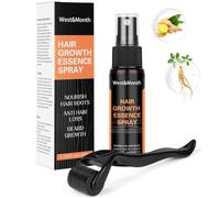 LOPHE Derma Roller, Professionale Micro Rullo Siero per la Capelli, Microneedle Derma Roller Barba, Stimola la Crescita Della Barba e dei Capelli