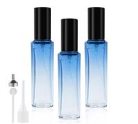 LOPHE Nebulizzatore Profumo, 3 Pz 20 ml Atomizzatore Profumo Bottiglia di Profumo Vuota con 3 Accessori, Vetro Nebulizzatore Profumo Contenitore Profumo per Viaggiare, Festa, Vita Quotidiana