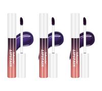 LOPHE Peel off Lip Gloss, 3 Colori Lip Stain Peel Off Masque, Tinta per Labbra Lunga Nude a Lunga Durata, Impermeabile, Trucco Peel Off con Finitura Opaca#C