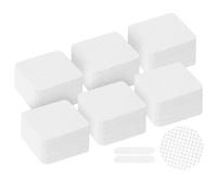 LOPHE Salviette per Unghie, 300 Pezzi Unghie Rimozione Pulizia Pads con 2 Lime per Unghie, Senza Pelucchi Pad Unghie in Cellulosa Quadrate per Unghie Fai da Te e Saloni (Bianco)