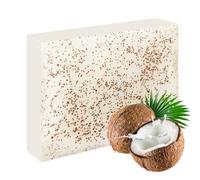 LOPHE Sapone Solido Alla Noce di Cocco, Vegano, 100g, per Pelle Morbida | Con Burro di Karité, Estratto di Cocco, Vitamina E e Olio D'oliva, Doccia Vegana, Adatto a Tutti i Tipi di Pelle, Delicato