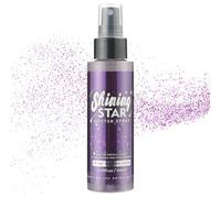 LOPHE Spray Brillantini Glitter, Glitterato Spray per Corpo Viso, Brillantini Corpo Vestiti per Capelli, Ultra Fine, Body Shimmer per Festival di Halloween, Club, Feste (100ml, Viola)