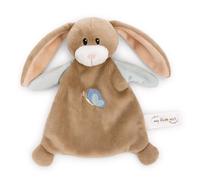 Lopino 62982 - Morbido Coniglietto doudou per Neonati e Bambini Piccoli, Unisex, 20 x 17 cm, Marrone