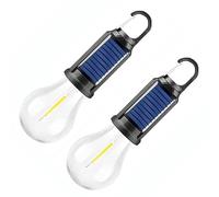 lopituwe 2x Lanterna a LED portatile con illuminazione d'atmosfera a ricarica rapida di tipo C per luci da campeggio Lanterne portatili ABS