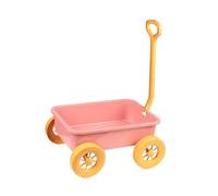 lopituwe Carrello da Viaggio per Bambini, per Giocare in Giardino, sulla Spiaggia o sulla Sabbia. Il Carrello Estivo con Giocattoli per la Sabbia è Adatto a Qualsiasi, Rosa, 30.5x25.8x15 cm