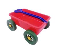 lopituwe Carrello Giocattolo per Bambini, Giocattolo da Spiaggia, Leggero e Portatile, per Avventure estive all'aperto, Soprattutto sulla Spiaggia sabbiosa in per Bambini, Rosso