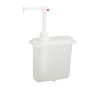 lopituwe Distributore di sciroppo a pressione manuale, soluzione pratica per salse al Per miele per un rapido utilizzo in ambienti di ristorazione, distributore sciroppo caffè, bottiglia con pompa