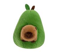 lopituwe Per Dolce capibara peluche Avocado creativo Simpatico animale di peluche Decorazioni per la casa Camera da letto Abbraccio Regalo Bambini che diventano i preferiti tra i bambini Non il può