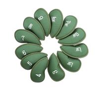 lopituwe Protezione Impermeabile per Putter da Golf, Testa del Spessa e Oversize, Non Fa mai Cadere la Testa. Protezione per Putter da Golf, Collo Lungo, Verde, 18x8cm