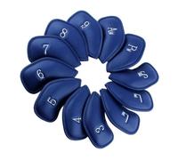 lopituwe Protezione Impermeabile per Putter da Golf, Testa del Spessa e Oversize, Non Fa mai Cadere la Testa. Protezione per Putter da Golf, Collo Lungo, Blu, 18x8cm