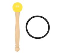 lopituwe Solid Crystal Bowl Knocking Stick Percussion Accessori per strumenti musicali Battitore di mazzuolo Colpire bastoncini Terapia per, Giallo