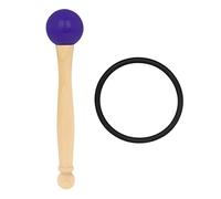 lopituwe Solid Crystal Bowl Knocking Stick Percussion Accessori per strumenti musicali Battitore di mazzuolo Colpire bastoncini Terapia per, Viola