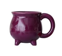 lopituwe Tazza per pozione di strega adatta sia calda extra-large durevole che accessorio per balconi, ambienti, rustico pratico, Viola, 201-300 ml