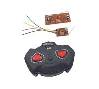 lopituwe Telecomando RC multiuso e scheda ricevitore per la riparazione di vari modelli di veicoli e giocattoli RC. Include telecomando e 1 set scheda ricevitore. La del è