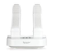 Lopoleis Asciugascarpa elettrico, deodorante perscarpa con ozono, scaldascarpe antibatterico, asciuga calze, asciuga stivali, scarpe da calcio, guanti da calcio