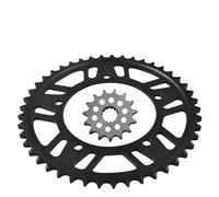 Lopor 530 CNC 15T 45T Front MOTORCYCLE PROCESSO COMPATIBILE CON GSF1200 K6 SA-K6 2006 GSF 1200 Sostituzione del mercato post-vendita(15T 45T)