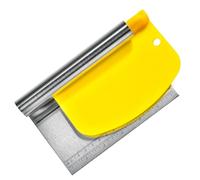 LOPUNER 1 set Utensili per Panificazione Raschietto per Impasto e Taglierina per Pane con Liscio Facile da e Utilizzare per Taglio Pasta e Glassa