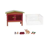 LOPUNER 1Set Giocattoli Simulazione Animali per Casa Diy per Educazione e Decorazione Sicuro e Raccoglibile Adatto Ruolo e Insegnamento per e