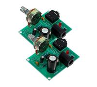 LOPUNER 2 Set Schede Audio Stereo Kit Saldatura Elettronico Consumo per Progetti Te