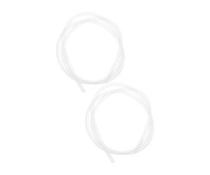 LOPUNER 2pezzi Tubo di Sicurezza in Silicone per Tappo per Lavandino Nastro Idraulico in Silicone Parti per Tiralatte Forniture per Tubi per Allattamento per Cannucce in Inossidabile