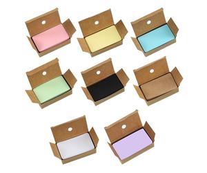 LOPUNER 800 cartoncini colorati - 3,5x2'' Cartoncini multicolore per prendere appunti e studiare il vocabolario - resistenti per scuole, università e ufficio