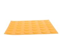 LOPUNER Adesivo Stradale Sensoriale in Pvc Arancione per Percorsi Esterni, Mattone Braille Visibile per Guida Sicura a Persone Disabilità Visive