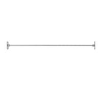 LOPUNER Barra portadocumenti da appendere per cassetti - Barra in acciaio inossidabile da 40 cm/15,8 pollici - Supporto per cartelle sospese di ricambio per di archiviazione da ufficio