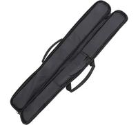 LOPUNER Flute Bag impermeabile in nylon Oxford nero con imbottitura spessa e rete interna, custodia protettiva per flauto per uso scolastico e concerti Colore Casuale