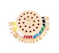 LOPUNER Gioco di Scacchi in Legno Memory Board Gioco Educativo di Concentrazione e Memoria per Giocattolo Creativo e Antiscraping Regalo per Bambine