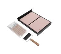 LOPUNER Kit di 10 Pezzi per la creazione di Stampe su Blocchi di Gomma, Blocchi di Linoleum per Pittura con Strumenti per Intaglio, Rullo per Inchiostro e Base Antiscivolo per progetti di Pittura con