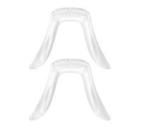 LOPUNER Naselli per Occhiali in Silicone Morbido 2 Pezzi Viti, Cuscinetti Nasali Antiscivolo e Ponte Nasale Sostituibile, Accessori per Occhiali da Sole di Sicurezza, Compatibili