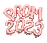 LOPUNER Palloncini Foil Metallizzati per Kit Decorazioni Palloncini Rosa per Party Prom Facili da Assemblare e Resistenti per Addobbi Casa e Aula
