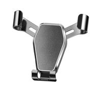 LOPUNER Supporto per Telefono per Auto a Gravità, Portacellulare da Auto Nero Morsetto Stabile per Bocchette D’aria, Installazione una Mano per Smartphone e Gps Durante la Guida