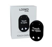 LOQED Touch Display - Tastiera Esterna Touchscreen per Serratura LOQED Pure, Ingresso con Codice PIN, Accessorio Opzionale per Apertura Senza Chiave, Contatti per Alimentazione Emergenza 9V