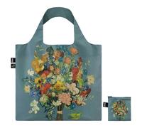 Loqi Borsa Van Gogh Bouquet 50 Anniversario Blu, multicolore, 50 x 42 cm, Contemporaneo