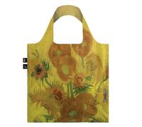 LOQI Borsa in tessuto Museo Vincent van Gogh Sunflowers Recycled Giallo 50x42 cm Unisex-Adulto