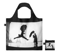 LOQI Elliott Erwitt Eiffel Tower Paris Recycled Bag, brown, Large