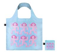 LOQI - Loulou Joao - The Pot - Borsa riciclata, rosa, blu, rosa, blu, occidentale, Rosa, blu., Occidentale