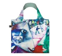 LOQI MARC CHAGALL I and the Village Recycled Bag, Multi-Colour, Contemporary, Mu