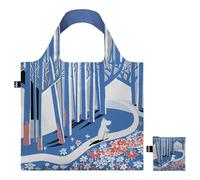 LOQI Moomin Blue Forest borsa riciclata MO.BF borsa tote