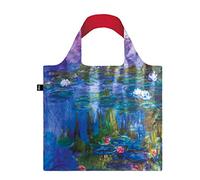 LOQI Museum Claude Monet Water Lilies Bag Borsa da spiaggia, 50 cm, 20 liters, Multicolore (Multicolour)