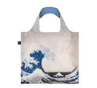 LOQI Museum Hokusai The Great Wave Bag Borsa da spiaggia, 50 cm, 20 liters, Multicolore (Multicolour)