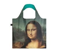LOQI MUSEUM LEONARDO DA VINCI Mona Lisa, 1503 Einkaufstasche Tote viaggio, 50 cm, Multicolore (Mona Lisa)
