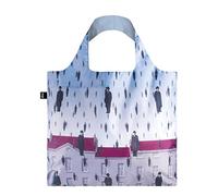 LOQI Museum René Magritte Golconda Bag Borsa da spiaggia, 50 cm, 20 liters, Multicolore (Multicolour)
