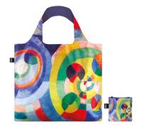 LOQI Museum Robert Delaunay Reusable Shopping Bag, Circular Forms, One Size