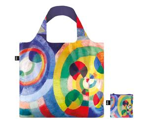 LOQI Museum Robert Delaunay Reusable Shopping Bag, Circular Forms, One Size