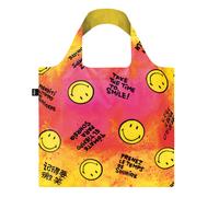LOQI Museum Smiley Reusable Shopping Bag, Time to Smile Collectors Edition, One